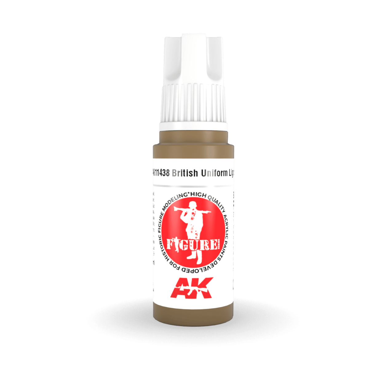 AK Interactive 3rd Gen Acrylic - British Uniform Lights 17ml (AK11438)