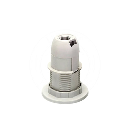 3 Pack E14 Socket Bulb Holder Edison Small Screw White Plastic Lamp holder~4361